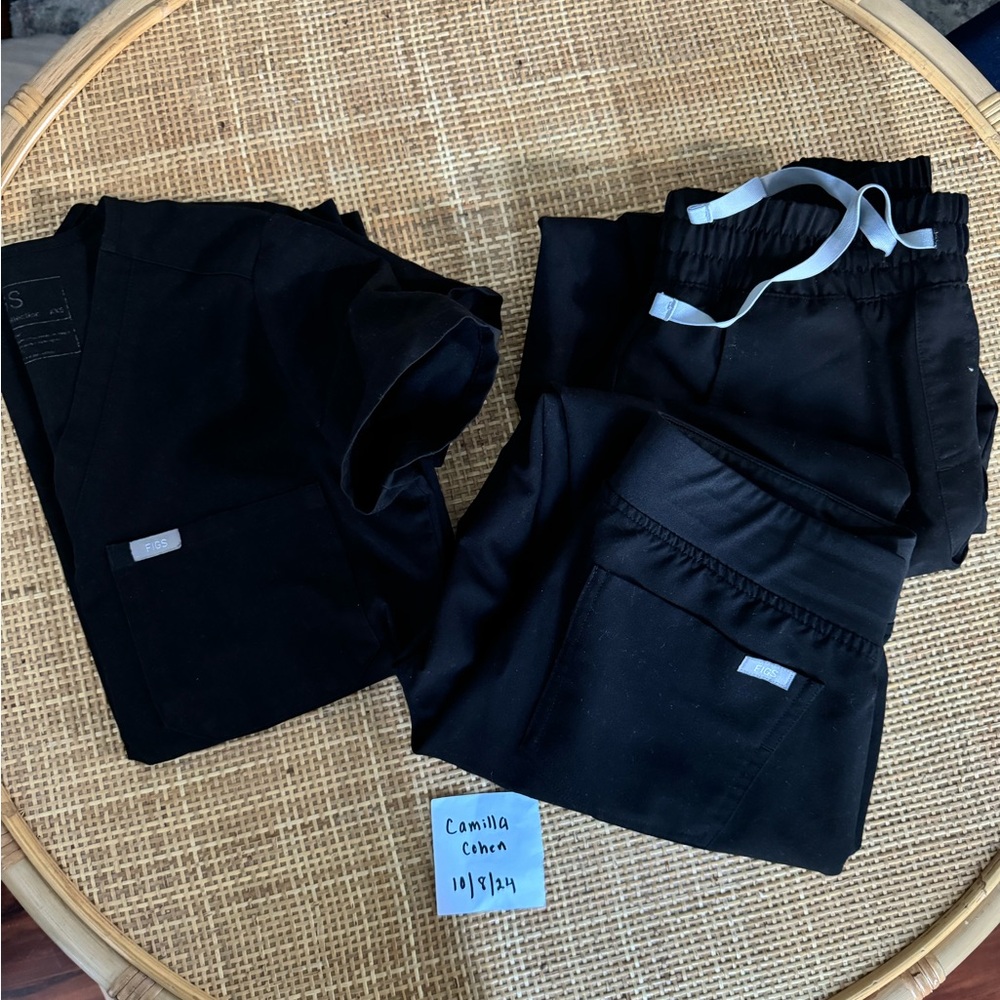 Figs Scrubs Black